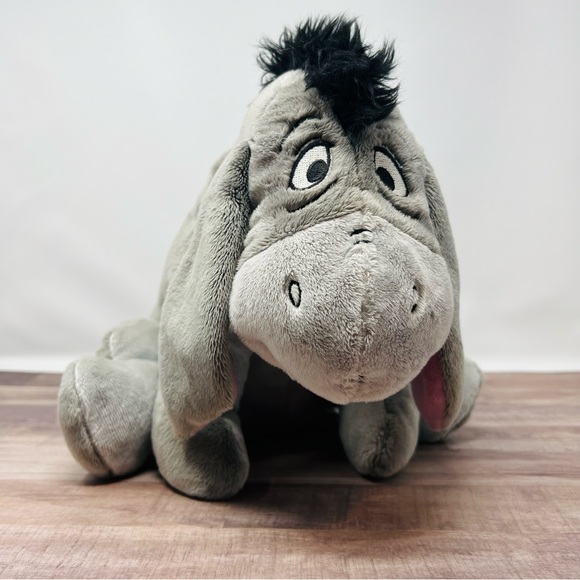 Disney Store Eeyore Plush Stuffed Animal 15" Toy. Great Condition. Classic Plush - Picture 1 of 14